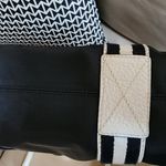 Michael Kors  Women's Black and White Nylon Tote Style Bag Preowned EUC Photo 9