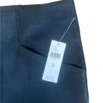 Maeve Anthropologie  Black Pull On Slit-Back High Waisted Ponte Pants Pockets Med Photo 3