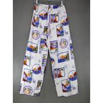 Anthropologie New Label Of Love Printed Wide Leg Linen Pants Sz M Beach Resortwear Dolce Vita Photo 3