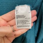 Style & Co Open Front Long Sleeve Cardigan Sweater Teal Blue Size Small Photo 7