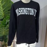 Washington DC Port & company fleece line pullover crewneck sweatshirt Gray Size L Photo 0