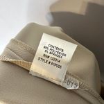 Peace of Cloth Light Khaki Tan High Rise Straight USA Flowy Dress Pants 12 Photo 6