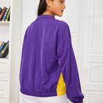 SheIn Color Block Drop Shoulder Jacket Photo 1
