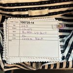 Chico's  Button Up Striped Top Black White XL Photo 11