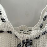 For Love & Lemons NWT Becka Mini White Knit Dress S Photo 5