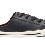 Converse NWOB  Cozy Club Chuck Taylor All Star Dainty Mule in Black Photo 2