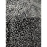 Alice + Olivia  Jodi Patterned Collared Tie Waist Shirt Dress Black‎ Size 4 Photo 10