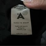 Aakasha Black Asymmetrical Long Sleeve Lagenlook Viscose Blend Tunic Dress Size L Photo 10