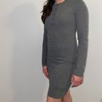 Windsor Gray Long Sleeve Dress Photo 1