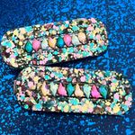 Handmade Stunning Confetti Hair Clips Photo 0
