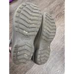 Crocs  Troika Brown Slingback Suede Rubber Slip On Comfort Clogs Womens Size 9 Photo 8