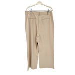 Favorite Daughter The Favorite Pleated Wide Leg Trouser Pant in Beige Size 18 Tan Photo 5