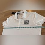 Under Armour UA Tee To Green Collegiate Notre Dame Women's golf 
 Polo white size medium NWT Photo 4