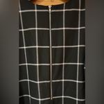 French Connection 'Fast Ciao' Windowpane Check Long Sleeve Shift Dress Size 12 Photo 13
