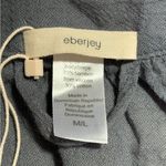 Eberjay Eberjey Gray Mandarin‎ Collar Bamboo Cotton Swim Coverup Size M/L NWT Photo 3
