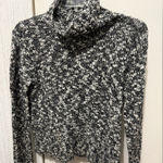 Liz Claiborne  Women’s Large Monochrome Y2K Cowl Neck Sweater Photo 0