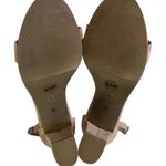 Worthington  Womens Beckwith Sandals Tan Block Heels. 3.5” Heel, Size 9.5W Photo 6