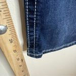 Maurice's Maurice’s premium ladies Dark Blue thick stitching Distressed Women Jeans Sz 28 Photo 6