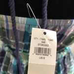Aerie  Blue Green Metallic Plaid Halter Ruffle Mini Dress Small Trendy‎ & Chic Photo 8