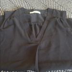 Jon & anna  Classic Black V-Neck Top Photo 5