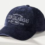 Anthropologie  Corduroy Sports Club NWT Baseball Cap Photo 0