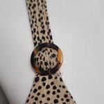 Maurice's Tan Black Polka Dot Tortoise Ring Tank Size Medium Photo 3