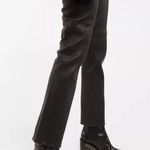 RE/DONE $1195 NWT  BLACK LEATHER 70s STRAIGHT JEANS SZ 26 Photo 2