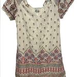 Lapogee flower print cold shoulder dress size medium Photo 0