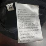 Malou Sander Copenhagen Black 100% Silk Tunic Dress EU 38 / US 6 Photo 4