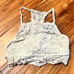 Aerie  high neck floral lace bralette. Size small  Photo 0