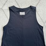 Everlane Black Cotton Minimalist Sleeveless Tank Sheath Dress Work-to-Weekend Photo 1