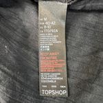 Topshop  Black Crochet‎ Lace Trim Kaftan Swim Cover Up Beach Resort Wear Medium Photo 4