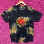 Guns N’ Roses Leopard Print Big Rose Hard Rock Tie Dye M Photo 0
