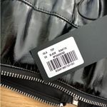 I am gia I.AM.GIA - Isla PU Crop Top in Black Photo 1