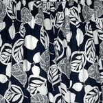 Banana Republic  Skirt Women 2 Navy Blue White Floral‎ A-Line Mini Classic Preppy Photo 2