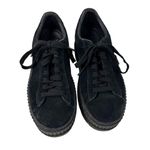 Puma  Black Suede Creeper Sneakers Photo 3