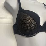 Victoria's Secret Body by Victoria Secret Perfect Shape Bra Crossback Underwire Size 34B Black‎ Photo 1