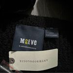 Anthropologie  Maeve Puff Sleeve Smocked Button Front Black Mini Dress Size L NWT Photo 6