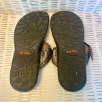 Taos Siren Embellished Leather Sandals‎ Size 7 Photo 6