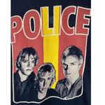 Anvil POLICE Black Short Sleeve T-Shirt Tee Size Medium Photo 2