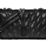 Karl Lagerfeld  Agyness Medium Leather Shoulder Bag Photo 0