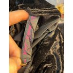 Betsey Johnson  Performance Pullover Small Black Cowl Neck Crushed Velvet Photo 6