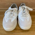 ALLSAINTS Thelma Suede Low Top Sneakers in White - Size 6 Photo 2