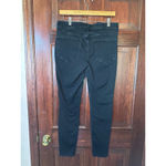 Old Navy  Size 12 High Rise RockStar Super Skinny Black Jeans Photo 6