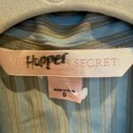 Victoria's Secret Vintage Pajama Set Striped Blue Gold Sleepwear Small S Photo 2