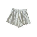 Keepsake White Lace High Waist Shorts Size Large Photo 2