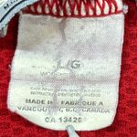 Sugoi Size L Red Cycling Flowers Long Sleeve Mock Neck Pullover Athletic Tee Size L Photo 2