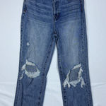 Pistola  Denim Jeans Women's Size 25 Straight Leg Ripped Medium Wash Photo 0