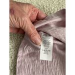 Loft  Womens Boat Neck 3/4 Lace Trim Sleeve Slub Cotton T-Shirt Lavender Size M Photo 4