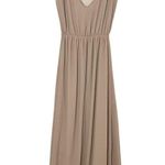 Show Me Your Mumu Kendall Maxi Dress in Dune Chiffon Size Medium Photo 2